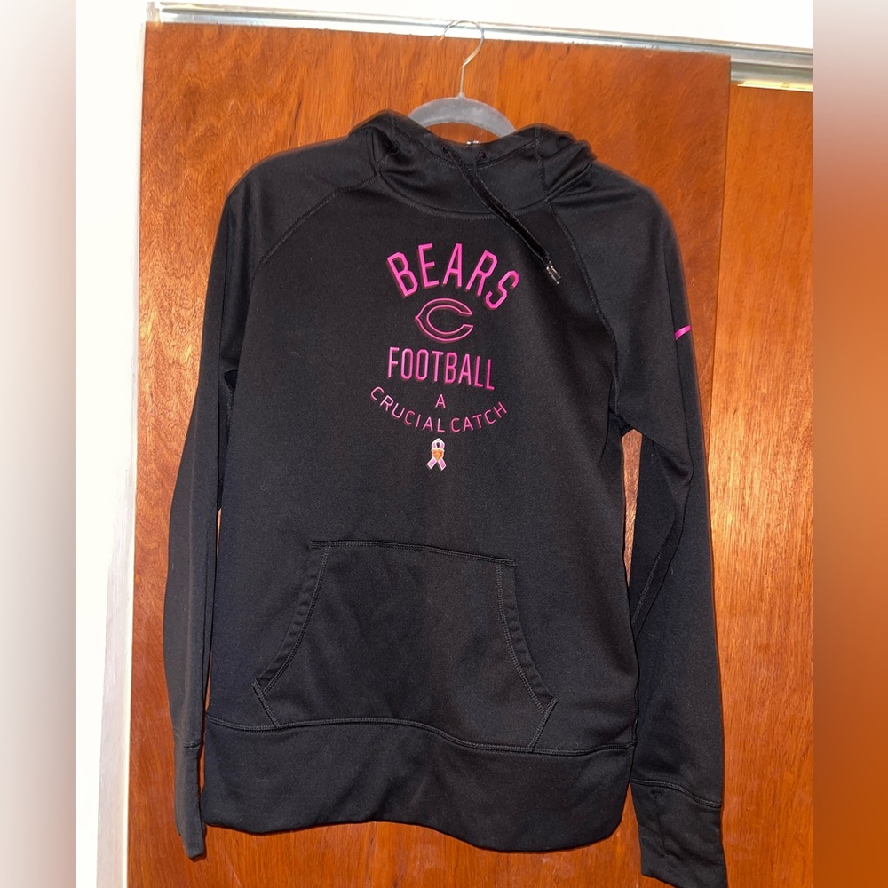 Nike Chicago Bears Football Breast Cancer Hoodie